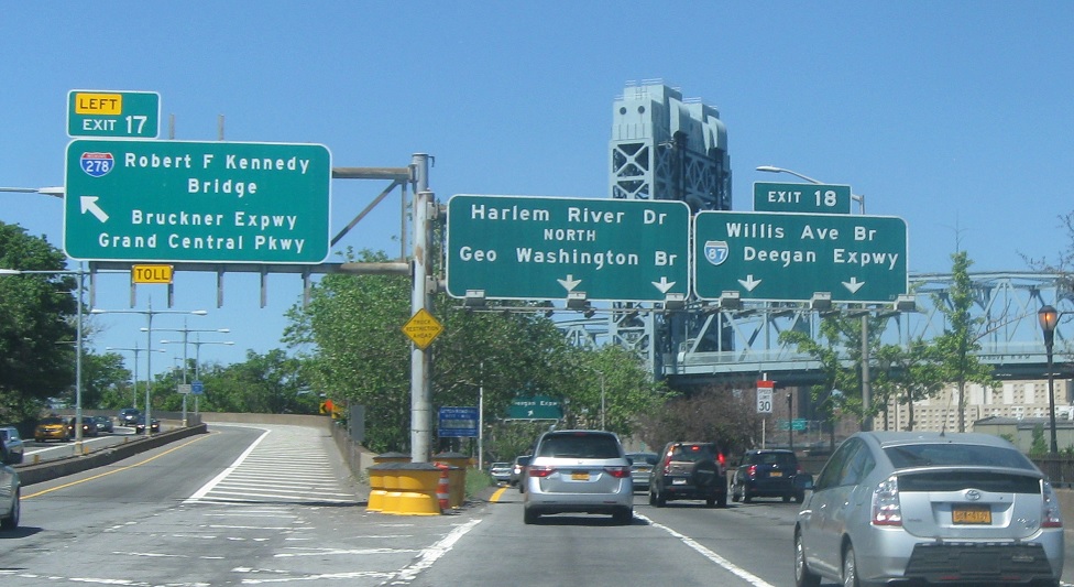 Interstate 278, Grand Central Pkwy to FDR Drive/Harlem River Drive